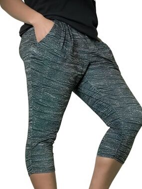 Black Jogger Pant Bundle (2) Yoga Athleisure Loungewear No Boundaries Large